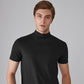 🥳2026 HOT SALE🥳💞50K+ SOLD!🏆🥧 LIMITED TIME £9.99! 🎁 High Neck Slim Fit T-Shirt – Soft cotton blend, gentle on skin! Perfect layering piece for chilly days. Easy-care, no ironing needed. Smart enough for pub, comfy enough for home. 🍻🧥
