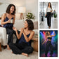 🥳2026 HOT SALE🥳💞50K+ SOLD!👵✨ LAST DAY 50% OFF! Sequin Sparkle Wide Leg Pants – Elastic waistband, easy pull-on. Dress up for parties or down for daily glam. Feel fabulous! 🎉👖