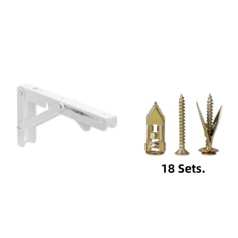 🥳2026 HOT SALE🥳💞50K+ SOLD!💥🛋️📚 Fold in a Second, Declutter Instantly! Multi-use Bracket for a Tidy Kitchen/Study 50% OFF🧱✨