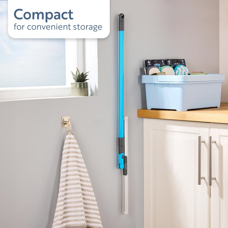 🥳2026 HOT SALE🥳💞50K+ SOLD!🐾🧼 LAST DAY 50% OFF! Multi‑Surface Silicone Squeegee – Removes pet hair, sand & spills. 180° rotating head, adjustable long handle. No tangled bristles! 🧽💪