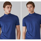🥳2026 HOT SALE🥳💞50K+ SOLD!🏆🥧 LIMITED TIME £9.99! 🎁 High Neck Slim Fit T-Shirt – Soft cotton blend, gentle on skin! Perfect layering piece for chilly days. Easy-care, no ironing needed. Smart enough for pub, comfy enough for home. 🍻🧥