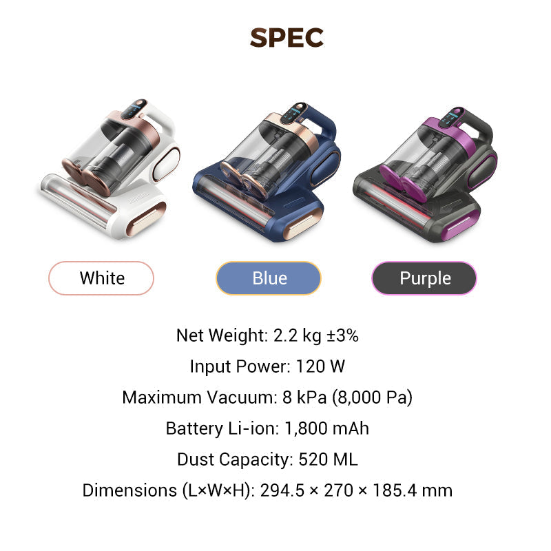 🥳2026 HOT SALE🥳💞50K+ SOLD! 🛏️💨 50% OFF! Mattress Vacuum Cleaner for Dust Mites – deep clean & remove mites, keep your bed fresh. Powerful suction! 🛡️✅
