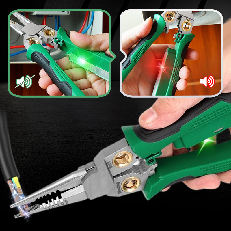 🥳2026 HOT SALE🥳💞50K+ SOLD!🔧⚠️ Flash Sale 50% Off! The Pro’s Multi-Tool: Strip, Crimp & TEST Voltage. Test before you touch! Ensure safety & precision in every DIY task. 🛡️🔨
