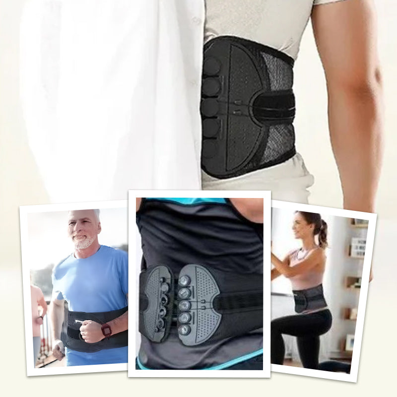 🥳2026 HOT SALE🥳💞50K+ SOLD! 🔥🩺 50% OFF! Adjustable Double Pulley Lumbar Support Belt – breathable waist shaping & back support. Relieve lower back strain, comfortable all day! 🛡️💪