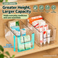 🥳2026 HOT SALE🥳💞50K+ SOLD! 💊🗄️ 50% OFF! Transparent Extendable Storage Organiser – adjustable 24.5–43cm, clear PET walls let you see every item at a glance. Perfect for medicines, supplements & toiletries – no more rummaging! 🏠✨