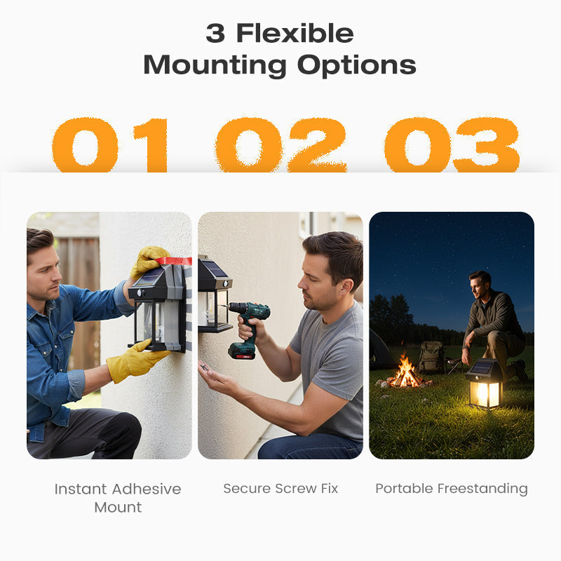 🥳2026 HOT SALE🥳💞50K+ SOLD!☀️🌧️ Flash Sale 50% Off! Zero-Cost Solar Light. Auto senses motion, defies rain & snow. Install once, enjoy worry-free safety light for years. 📦⚡