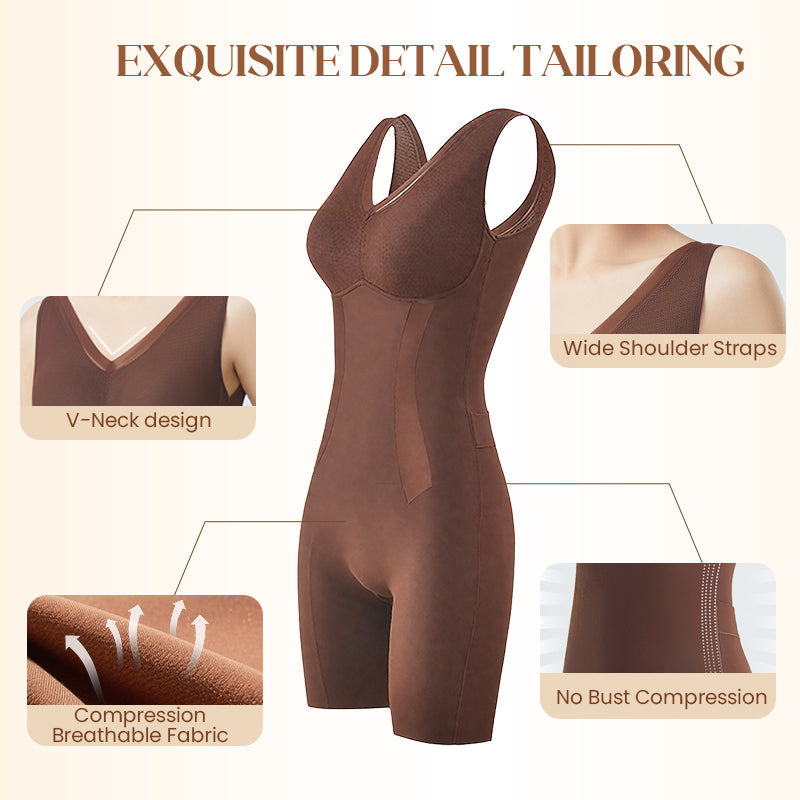 🥳2026 HOT SALE🥳💞50K+ SOLD!💕🦋 50% Off – One-Piece Traceless Shapewear! Embrace your curves with gentle lift & control. Breathable, invisible fit for all-day ease & a smoother you. 🦢🌸