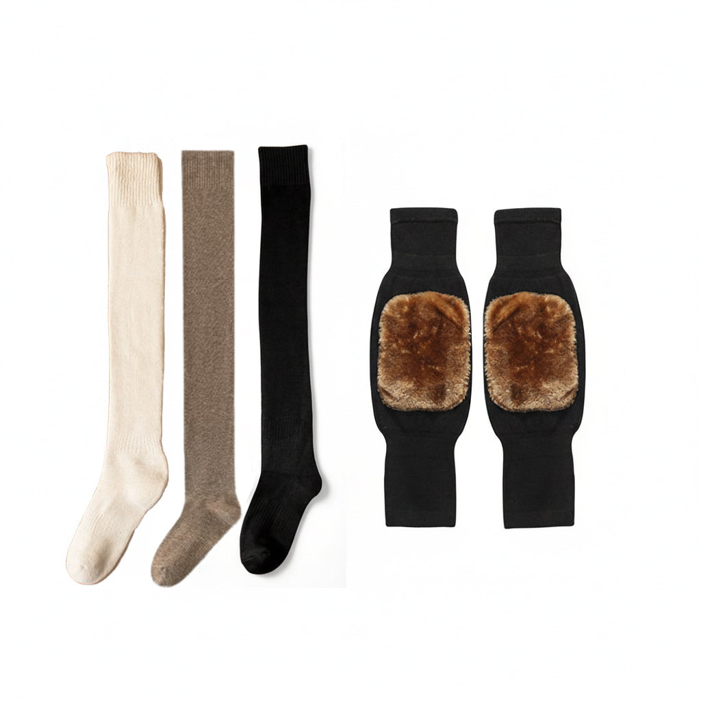 🔥🥳2026 HOT SALE🥳💞50K+ SOLD!🧦🤝✨ Classic Elegance, Effortless Wear | Soft & Stretchy Thigh High Socks❤️🔥🧦