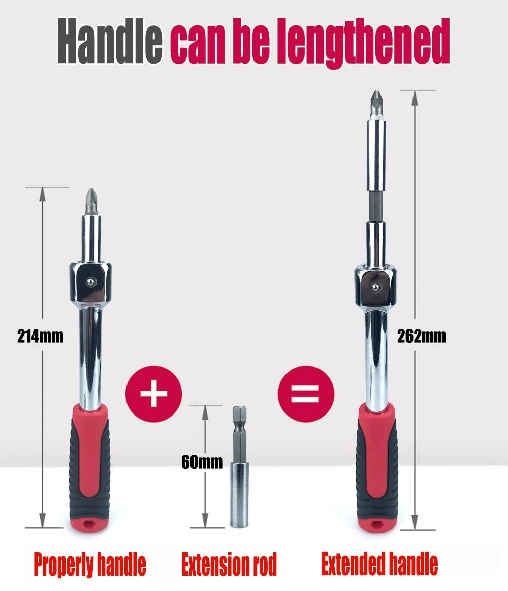 🥳2026 HOT SALE🥳💞50K+ SOLD! 🔧✨ 50% OFF! 20-Piece Ratchet Wrench Set – CR-V steel, 72-tooth, 180° flexible head, replaceable sockets. Saves effort in tight spaces. For car, bike & home repairs! 🛡️💪