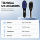 🥳2026 HOT SALE🥳💞50K+ SOLD! 💆‍♀️💡 50% OFF! #1 Viral LED Hair Brush – 4-in-1: red light stimulates follicles, blue light soothes scalp, massage boosts circulation & essential oils nourish. Just 10 mins a day – see results in 30 days! 🌿✨