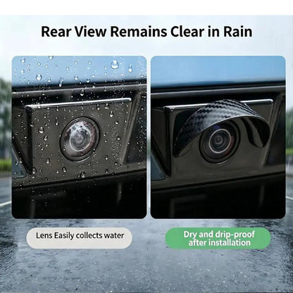 🥳2026 HOT SALE🥳💞50K+ SOLD! ☔🚗 Backup Camera Rain Shield – curved visor deflects rain & glare, keeps your rear view crystal clear on wet UK roads. Soft flexible fit, no-drill install – safer reversing in 5 minutes! 🛡️✅