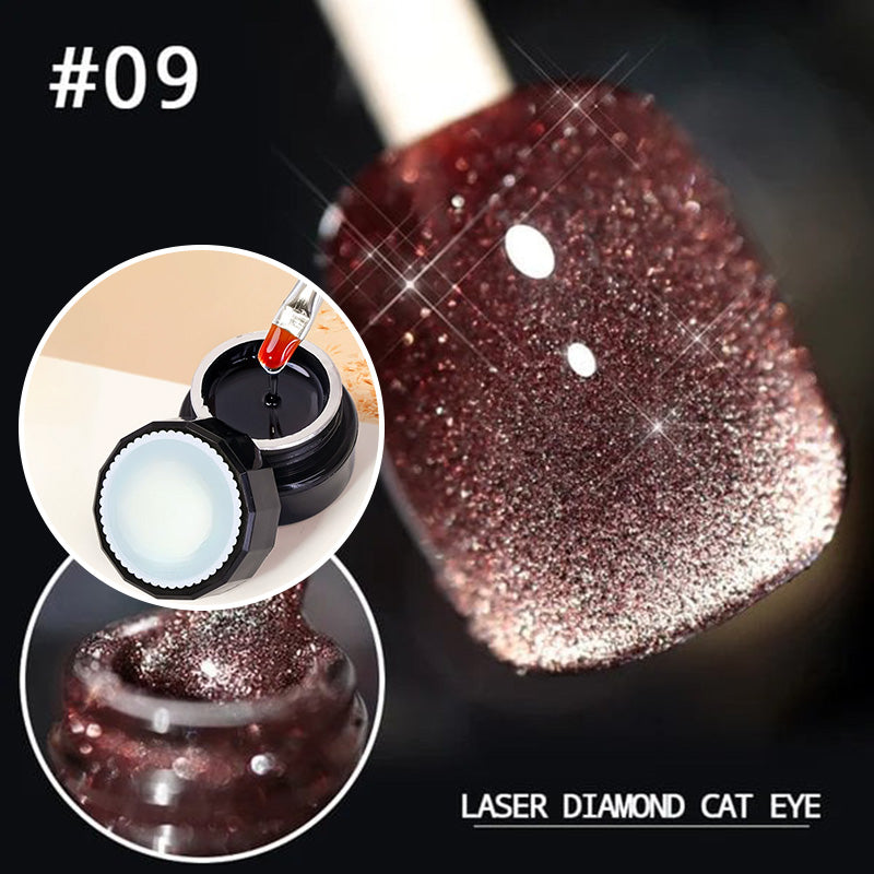 🥳2026 HOT SALE🥳💞50K+ SOLD!⏳💅LAST DAY HOT SALE 50% OFF💎Laser Diamond Cat Eye Nail Polish🌸✨