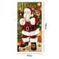 🥳2026 HOT SALE🥳💞50K+ SOLD! 🎄🚪 50% OFF! Christmas Front Door Decoration – 28-second install, washable & reusable fabric cover. Fits 35x79 inch door, indoor/outdoor. Easy holiday cheer! 🎅✨