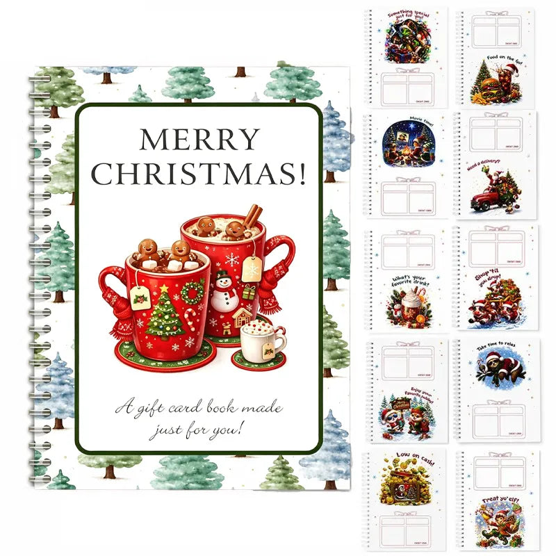 🥳2026 HOT SALE🥳💞50K+ SOLD! 🎅💌 50% OFF! Christmas Gift Card Holder Book – 12 pages of surprises, mix gift cards with photos & heartfelt messages. From £6.99 – a keepsake they’ll treasure! ❤️🎄