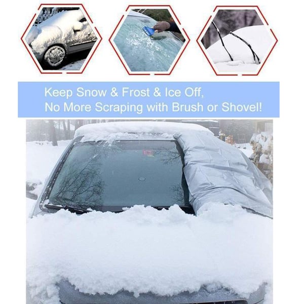 🥳2026 HOT SALE🥳💞50K+ SOLD! 🚗❄️ 50% OFF! Magnetic Car Windshield Cover – 4-layer waterproof, snow & sun shield with reflective strips. All-season protection, no more scraping! 🛡️✅