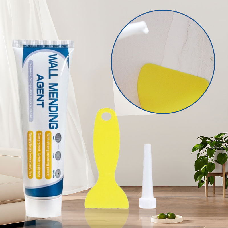🥳2026 HOT SALE🥳💞50K+ SOLD!🔧 📐50% OFF! Efficient Drywall Repair Kit – Fix Walls in Minutes! All-in-1 kit with scraper for cracks & holes. Quick, lasting results. 🛠️🏠