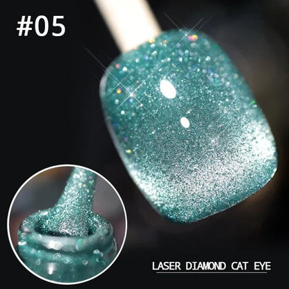 🥳2026 HOT SALE🥳💞50K+ SOLD!⏳💅LAST DAY HOT SALE 50% OFF💎Laser Diamond Cat Eye Nail Polish🌸✨