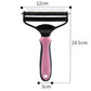 🥳2026 HOT SALE🥳💞50K+ SOLD!🔥💖 50% OFF! Gentle Deshedding Brush for Dogs & Cats – Sharp inner blades cut tangles, rounded tips protect skin. Ergonomic grip, easy to clean. Love the brush, hate the shedding. 🐈🌸