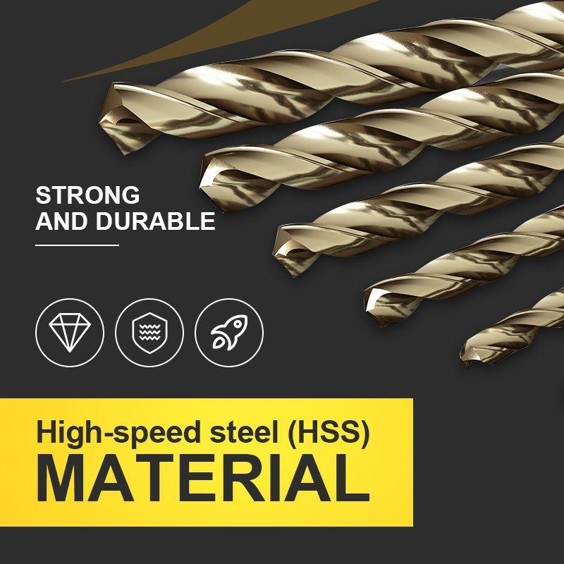 🥳2026 HOT SALE🥳💞50K+ SOLD!🛠️🧰 50% OFF! 99‑Piece Titanium Drill Bit Set – 1.5‑10mm full range, HSS titanium‑coated. Drills wood, plastic, PVC & thin metal. A must‑have for every DIYer! ⚡✨
