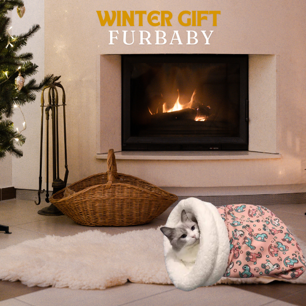 🥳2026 HOT SALE🥳💞50K+ SOLD! 🐾🛏️ 50% OFF! Cozy Pet Nest for Cats & Dogs – ultra-soft plush, 360° warmth, machine washable. A snug winter haven for small pets! 🛡️💚