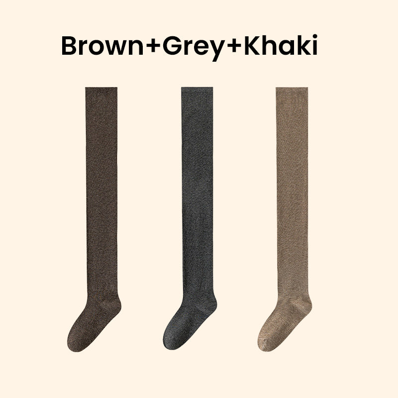 🔥🥳2026 HOT SALE🥳💞50K+ SOLD!🧦🤝✨ Classic Elegance, Effortless Wear | Soft & Stretchy Thigh High Socks❤️🔥🧦