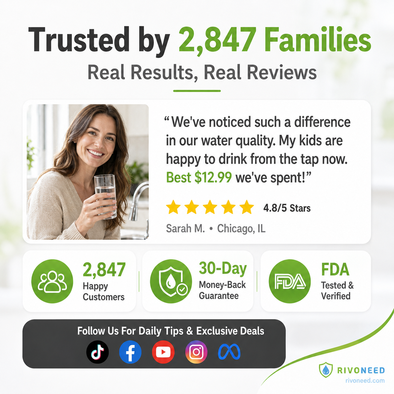 🥳2026 HOT SALE🥳💞50K+ SOLD! 🚰💧 50% OFF! Anti-Splash Kitchen Faucet Cotton Filter – Multi-layer PP cotton removes rust, sediment & impurities. Protects your tap water – cleaner, safer, better taste! 🛡️✨