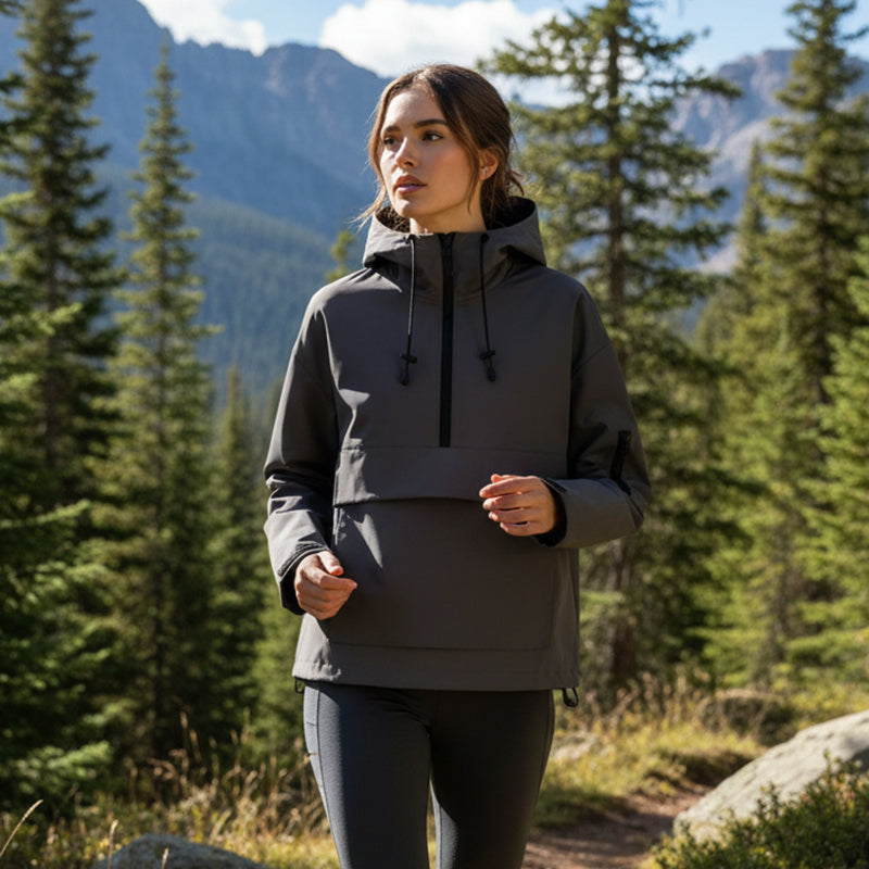 🥳2026 HOT SALE🥳💞50K+ SOLD!🦁👵50% OFF! Hooded Leopard Pullover – Perfect for chilly British days! Cosy hood keeps wind out, pocket warms hands. Soft, lightweight & easy to wear. 🍂☕