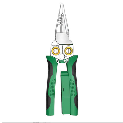 🔥8-in-1 Multi-Functional Wire Stripper Scissors With Electrical Test