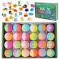 🥳2026 HOT SALE🥳💞50K+ SOLD!🎉🧼 50% OFF! 12-Piece Bath Bomb Gift Set – Colorful fizzies with surprise toys inside. Skin-safe, fun & perfect for bath time treats or party favors. Kids will love it! 🛁🎁