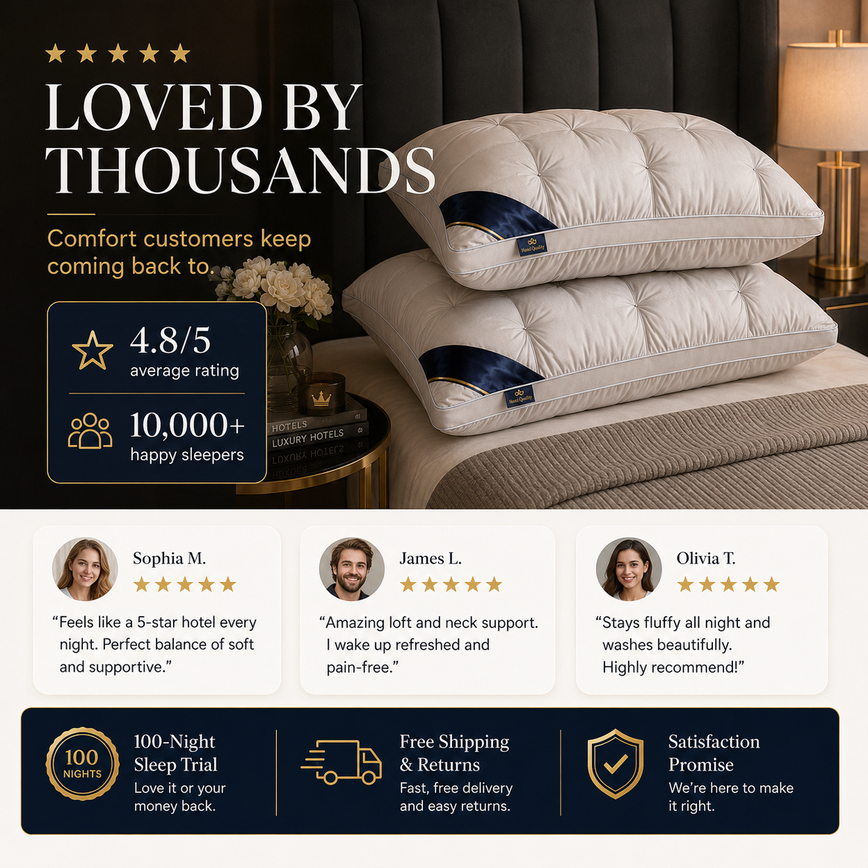 🥳2026 HOT SALE🥳💞50K+ SOLD!🛏️✨ 50% OFF! Washable Ergonomic Neck Pillow – Breathable 3D stitching & soft memory foam. Supports natural neck curve – perfect for side & back sleepers! 💤🌟