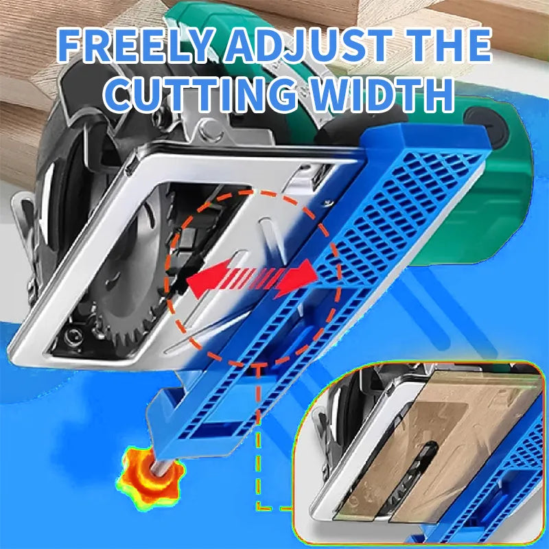 🥳2026 HOT SALE🥳💞50K+ SOLD!📐⚡ 50% OFF! Precision Cutting Guide Rail – Two‑way locking design keeps cuts stable & straight. Fits 4‑6″ tools – no drilling, easy install! 🛠️✨