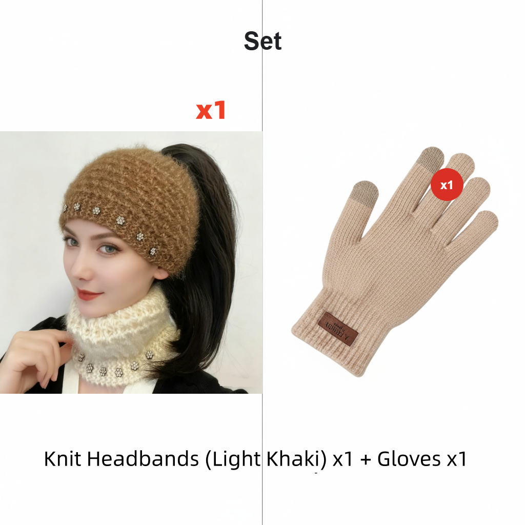 🔥📉 【Final Clearance!】Floral Knit Headbands | Lowest Price Ever, While Stocks Last!🎀🌼🥳2026 HOT SALE🥳💞50K+ SOLD!