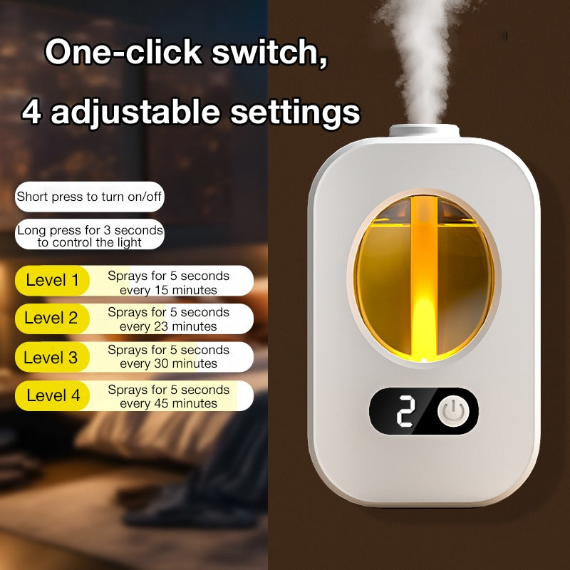 🥳2026 HOT SALE🥳💞50K+ SOLD! 🌸🕊️ 50% OFF! Automatic Fragrance Spray for Home – Rechargeable, programmable & perfect for living room, toilet & hallway. Keep your space fresh 24/7! 🏠✨