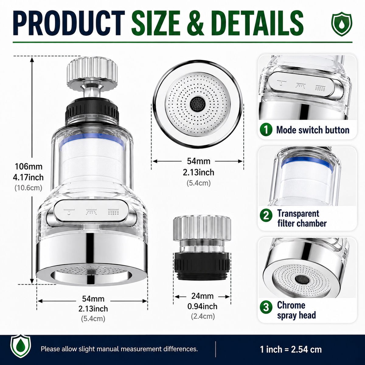 🥳2026 HOT SALE🥳💞50K+ SOLD! 🚰💧 360° Rotating Faucet Filter – splash-proof & multi-layer filtered. Fits kitchen taps, purifies water, stops splashing. Cleaner sink, safer water! ✅✨