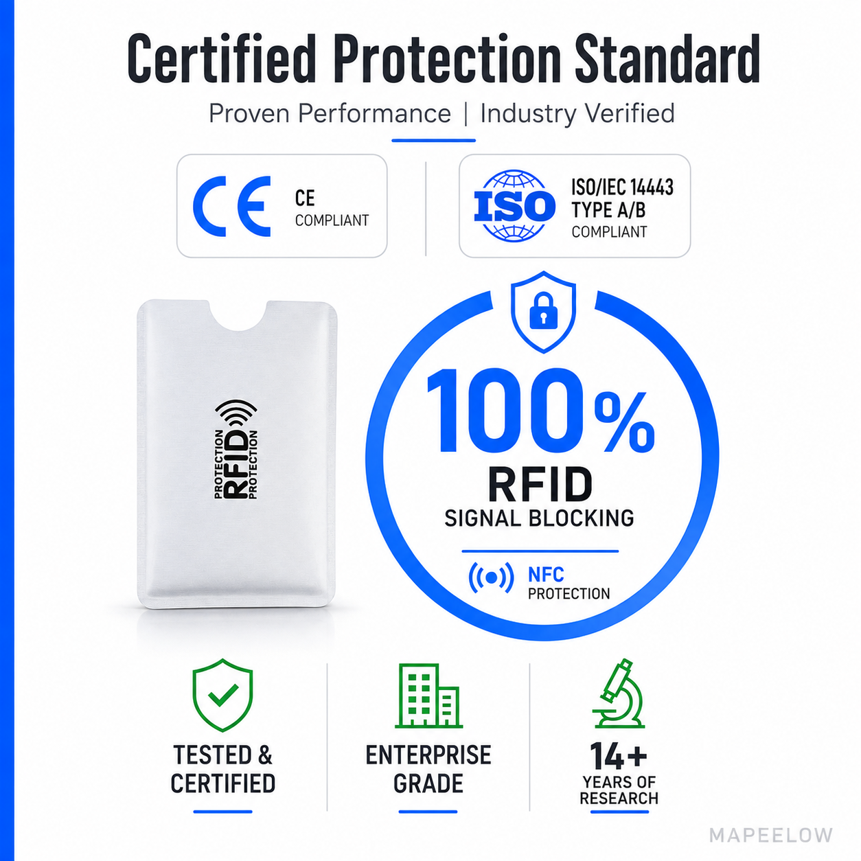 🥳2026 HOT SALE🥳💞50K+ SOLD!🛡️💳 50% OFF! RFID‑Blocking Credit Card Holder – Shields your cards from digital pickpockets. Slim, durable & travel‑friendly – secure your identity! 🔒✨
