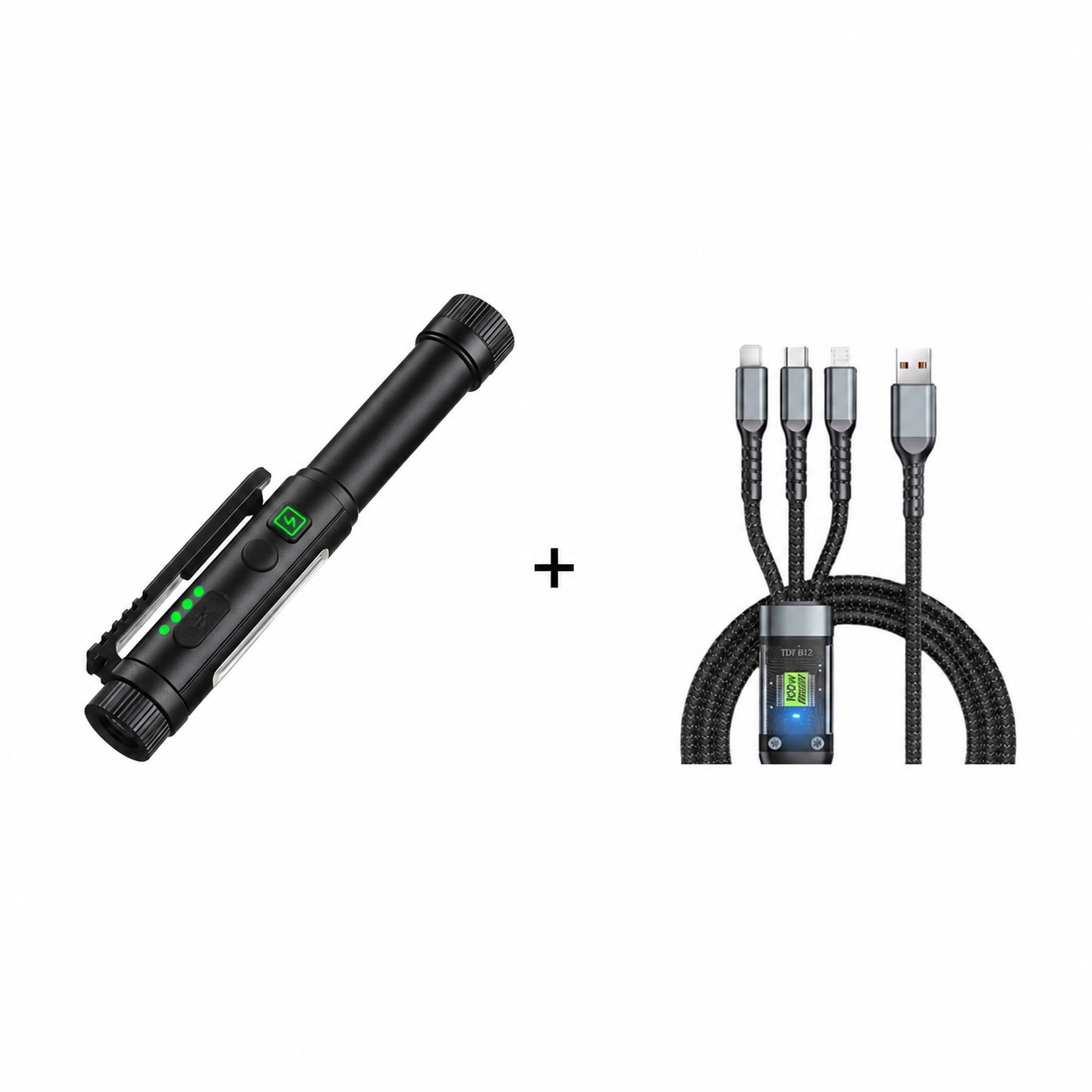 🥳2026 HOT SALE🥳💞50K+ SOLD!🔋🧰 50% OFF! Portable LED Work Torch – Type‑C rechargeable or AA battery, 600LM. Drop‑proof aluminium, IP55 – a must‑have for every toolbox! 🌈✅