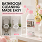🥳2026 HOT SALE🥳💞50K+ SOLD! 🛁🧹 50% OFF! Bathroom Cleaner Spray – dissolves limescale, soap scum & water stains without scrubbing. Multi-surface for glass, tiles & taps – leaves a fresh botanical scent. Gentle formula, no harsh fumes! ✨💪
