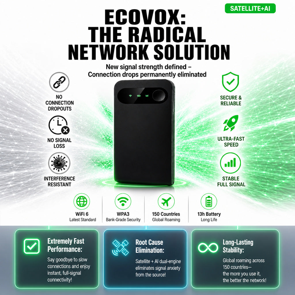 📶 Stay Connected Anywhere – Pocket‑sized WiFi for Travel, Work & Daily Life.