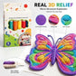🥳2026 HOT SALE🥳💞50K+ SOLD! 🖍️✨ 50% OFF! Magic Puffy Pens – Draw, heat & watch it puff up! 3D art fun for kids – great for Christmas gifts & DIY projects. A creative surprise! From £6.99 – great value! 🎨🎁