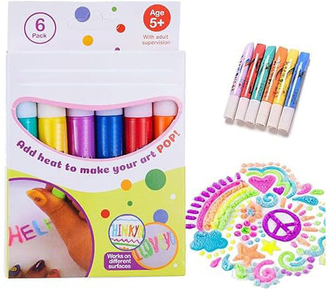 🥳2026 HOT SALE🥳💞50K+ SOLD! 🖍️✨ 50% OFF! Magic Puffy Pens – Draw, heat & watch it puff up! 3D art fun for kids – great for Christmas gifts & DIY projects. A creative surprise! From £6.99 – great value! 🎨🎁