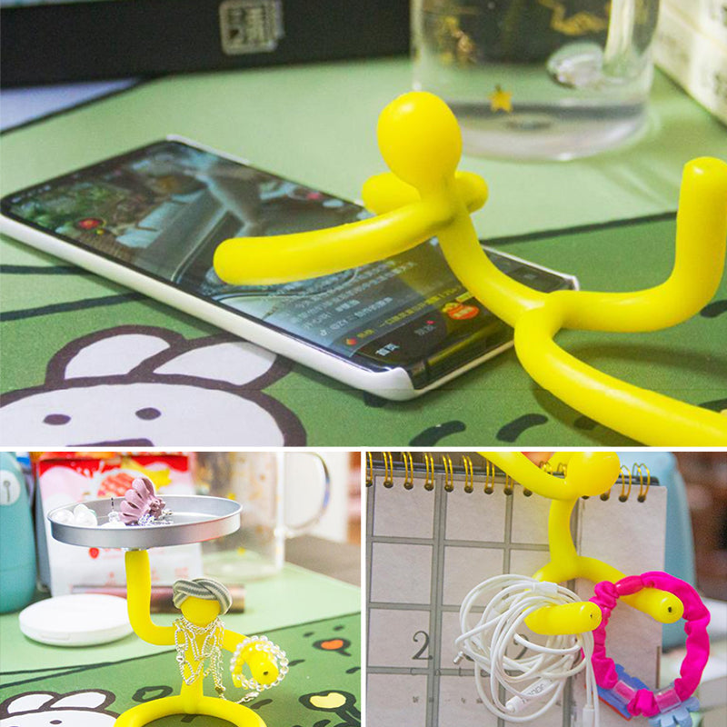 🥳2026 HOT SALE🥳💞50K+ SOLD! 🧸✨ 50% OFF! Little People Toys – bendable stress-relief figurines, twist & curl, doubles as phone stand. Free shipping! For kids & adults! 🛡️💪
