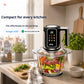 🥳2026 HOT SALE🥳💞50K+ SOLD!🥩⚡ 50% OFF! USB Cordless Kitchen Mincer – Meat, garlic & sauces in seconds. One‑button, easy‑clean & portable. No more hand chopping! 🧄✨