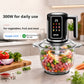 🥳2026 HOT SALE🥳💞50K+ SOLD!🥩⚡ 50% OFF! USB Cordless Kitchen Mincer – Meat, garlic & sauces in seconds. One‑button, easy‑clean & portable. No more hand chopping! 🧄✨