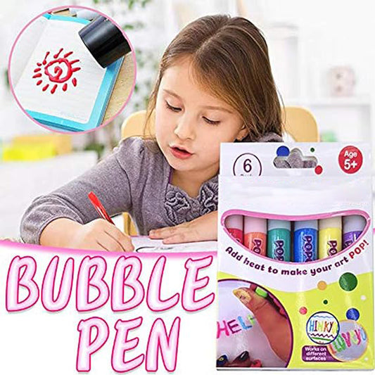 🥳2026 HOT SALE🥳💞50K+ SOLD! 🖍️✨ 50% OFF! Magic Puffy Pens – Draw, heat & watch it puff up! 3D art fun for kids – great for Christmas gifts & DIY projects. A creative surprise! From £6.99 – great value! 🎨🎁