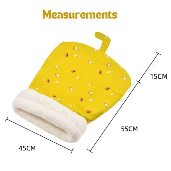🥳2026 HOT SALE🥳💞50K+ SOLD! 🐾🛏️ 50% OFF! Cozy Pet Nest for Cats & Dogs – ultra-soft plush, 360° warmth, machine washable. A snug winter haven for small pets! 🛡️💚