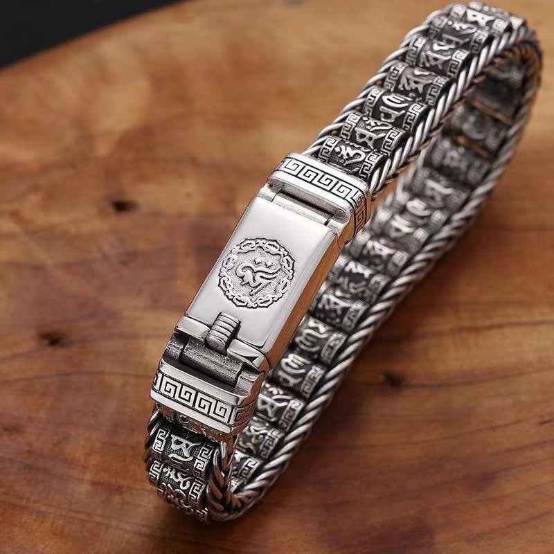 🥳2026 HOT SALE🥳💞50K+ SOLD!💝 Tibetan Prayer Wheel Bracelet – Spin for Serenity & Blessings. Crafted in 925 Sterling Silver, a meaningful keepsake for peace and good fortune. 🙏✨