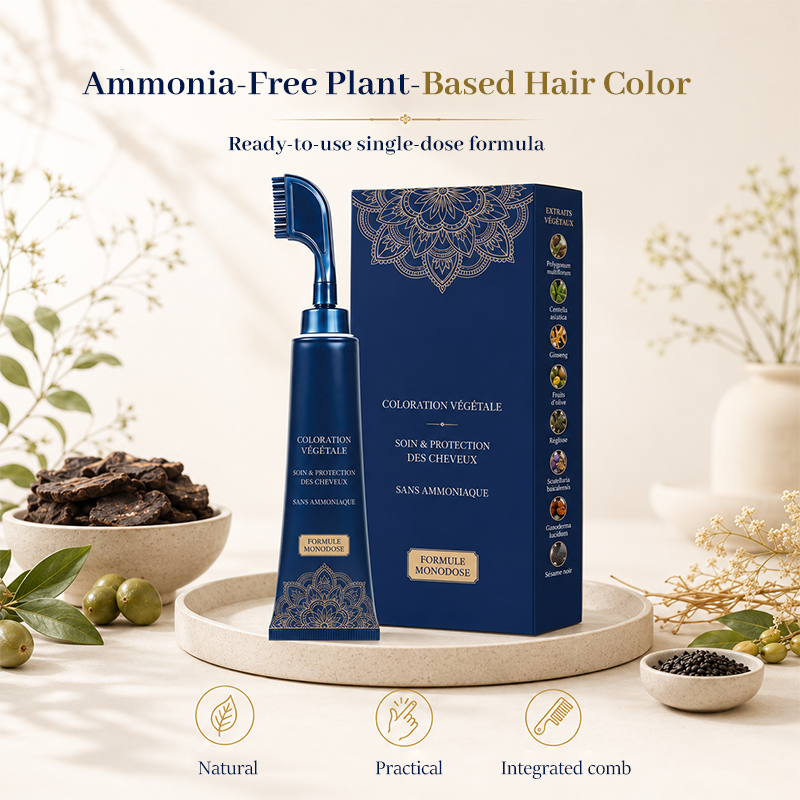 🥳2026 HOT SALE🥳💞50K+ SOLD! 🌿💇 50% OFF! Herbal Hair Dye Comb for Home Use – natural herbal formula, easy at-home colouring, even coverage. Salon results without the salon price! 🏠✅