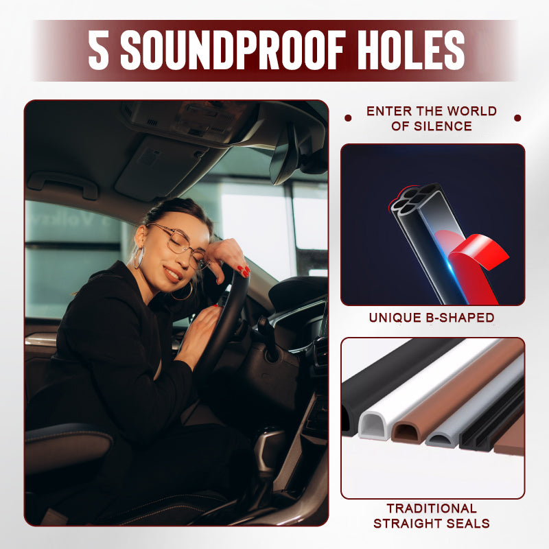 🥳2026 HOT SALE🥳💞50K+ SOLD!💥🚗🛡️ BUY MORE, SAVE MORE! 50% OFF Car Noise Reduction Seals – Block wind & dust, enjoy a quieter ride. Easy peel-and-stick install. 🔇💰