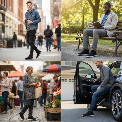 🥳2026 HOT SALE🥳💞50K+ SOLD!❤️🌡️ Self-Warming Comfort That Lasts. Senior Shoes with HeatTech – Say Goodbye to Cold Feet. 🧦👴👵