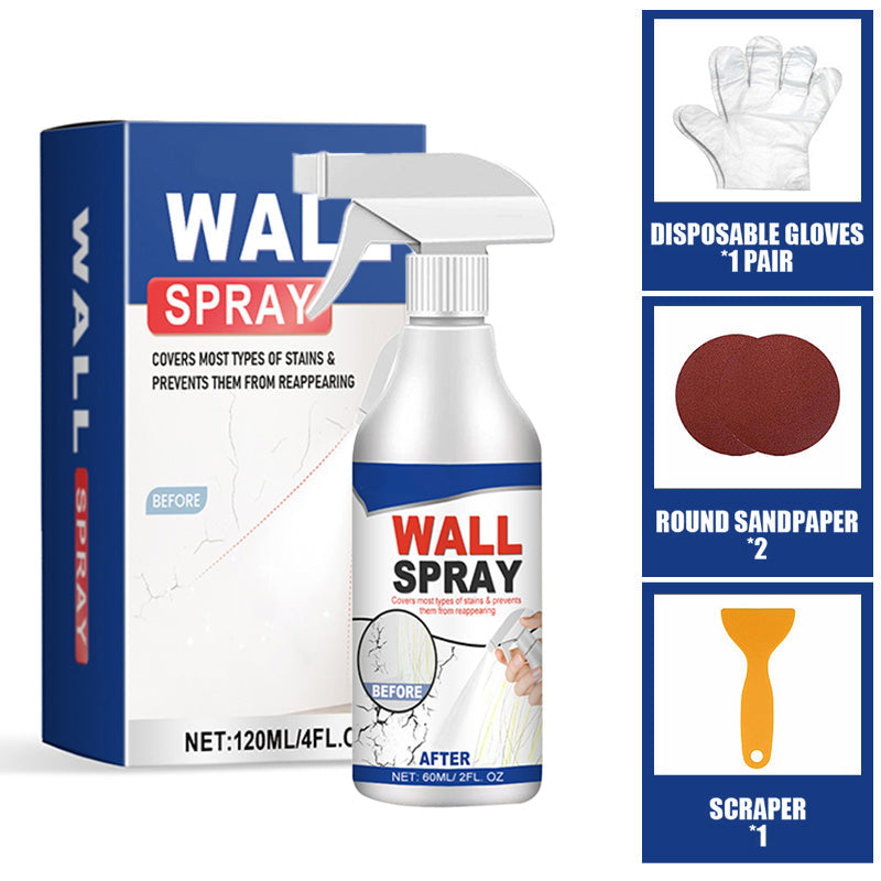 🥳2026 HOT SALE🥳💞50K+ SOLD!💥🏆⏰ LAST DAY – £12.99! Buy 5 Get 5 FREE – Magic Wall Repair Spray – Instantly fills cracks & holes. No mess, easy DIY. 10 items for the price of 5! 🧱✨